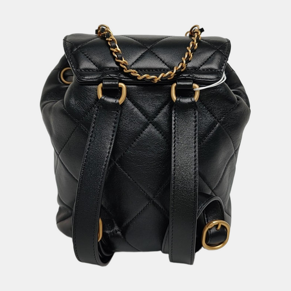 Quilted Lambskin Black