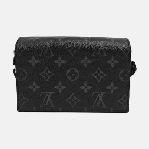 STEAMER Mini Monogram Coated Canvas Black