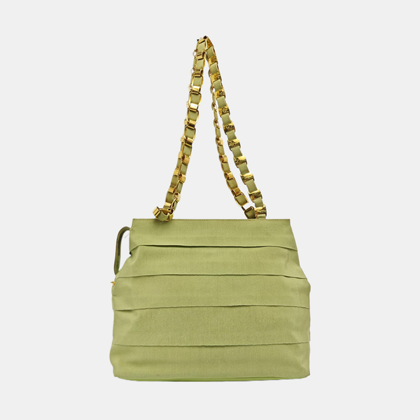 Layered Medium Canvas Green