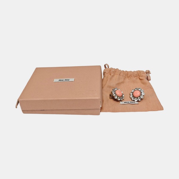 Metal Silver Clip On Earrings