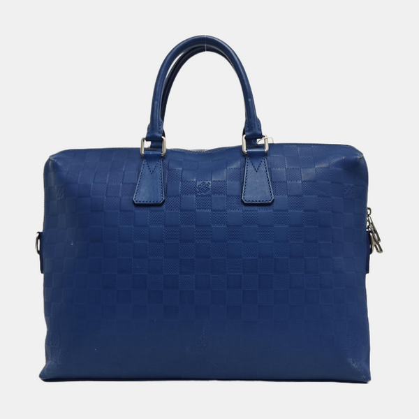 PORTE-DOCUMENTS Damier Calfskin Blue