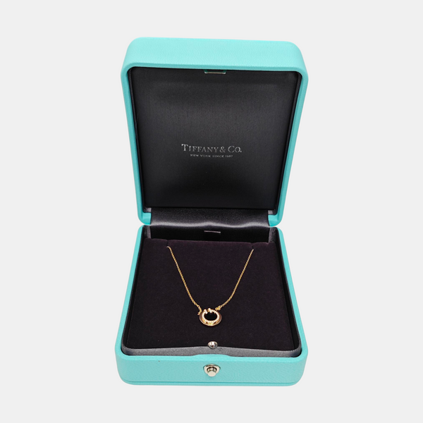 Tiffany T 18k Rose Gold Necklace