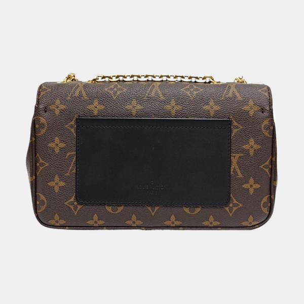 MARCEAU Monogram Coated Canvas Brown