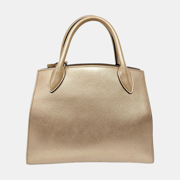 Calfskin Shoulder Bag Beige