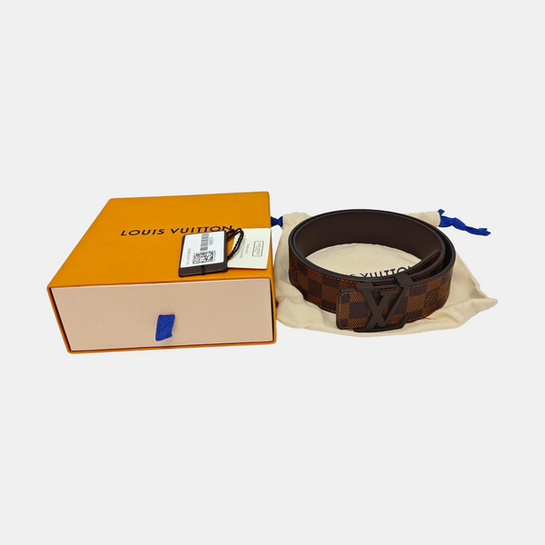 Coated Canvas Belt Brown