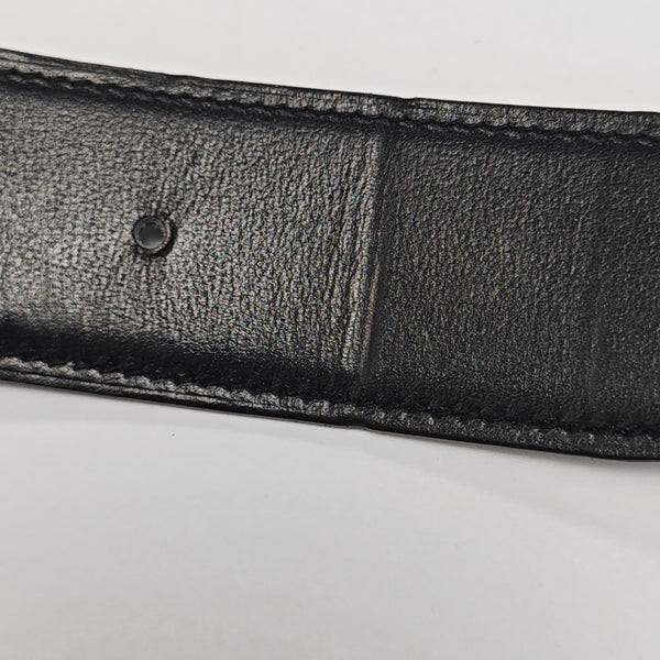 Leather Belt Gray