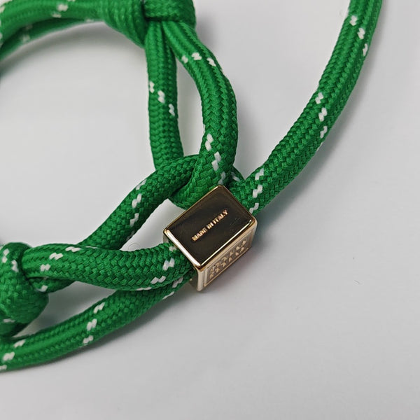 Fabric Green Bracelet
