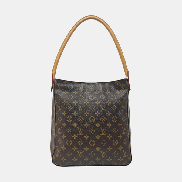 LOOPING GM Monogram Coated Canvas Brown