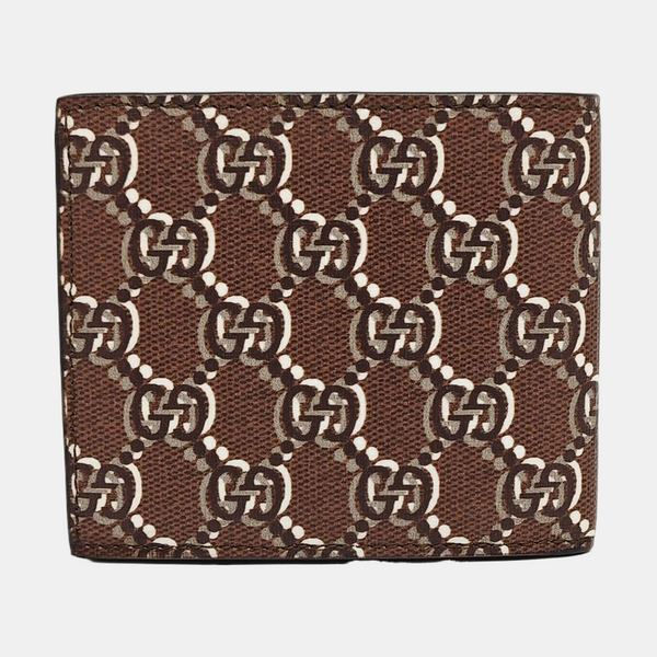 Monogram Coated Canvas Card Holder Brown