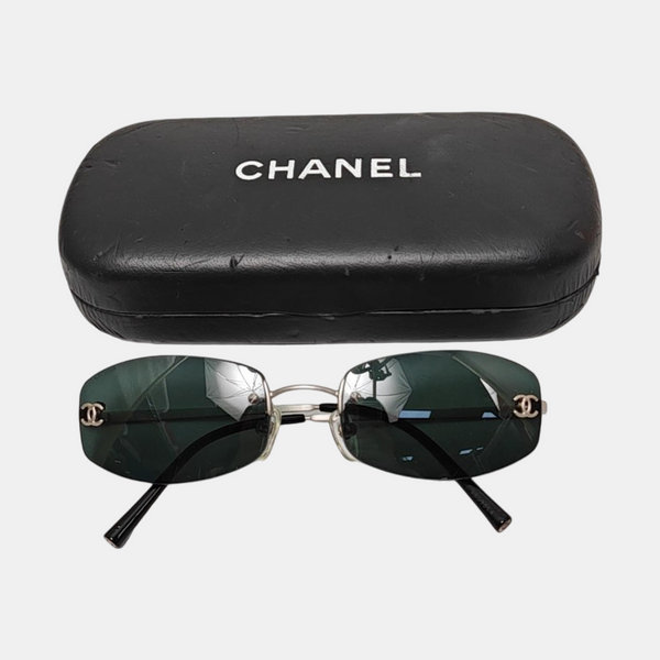Metal Sunglasses Green