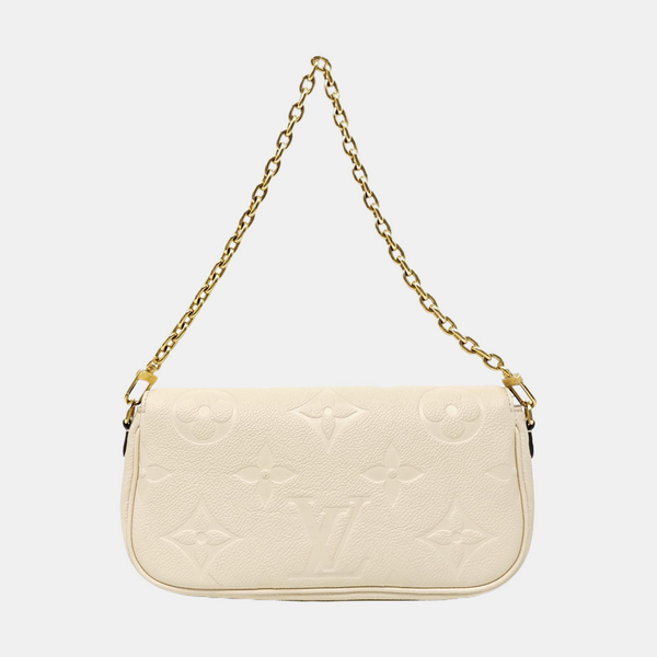 IVY Monogram Calfskin Beige