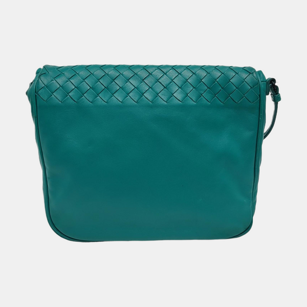 Calfskin Crossbody Bag Green