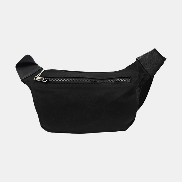 Fabric Belt Bag Black