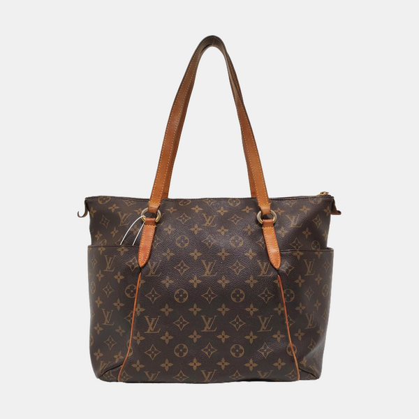 TOTALLY Monogram Coated Canvas Brown