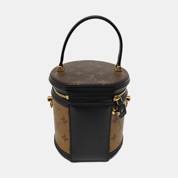 CANNES PM Monogram Coated Canvas Brown