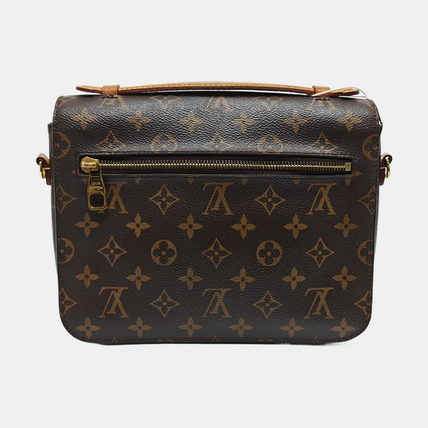 MÉTIS MM Lona Monogram Revestida Marrón