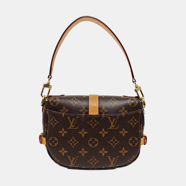 SAUMUR BB Monogram Coated Canvas Brown