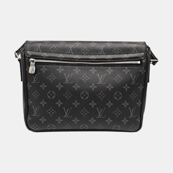 TAIGARAMA Monogram Coated Canvas Black