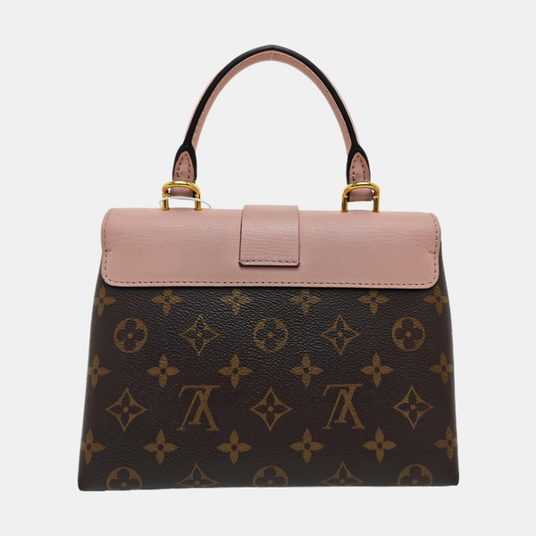LOCKY BB Monogram Coated Canvas Pink