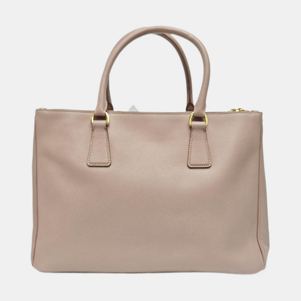 Galleria Large Saffiano Calfskin Pink
