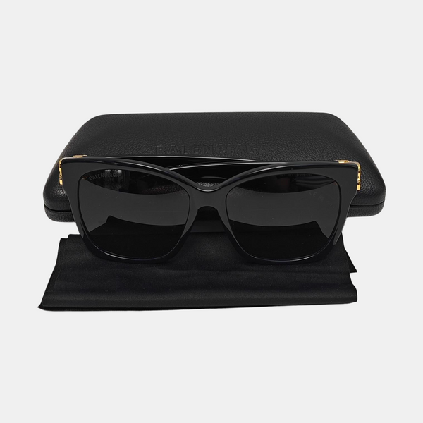 Synthetic Sunglasses Black