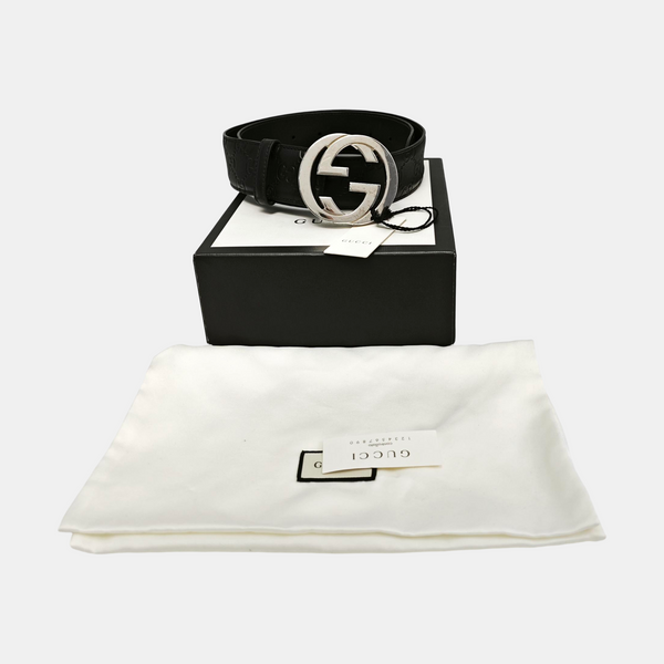Leather Belt Black
