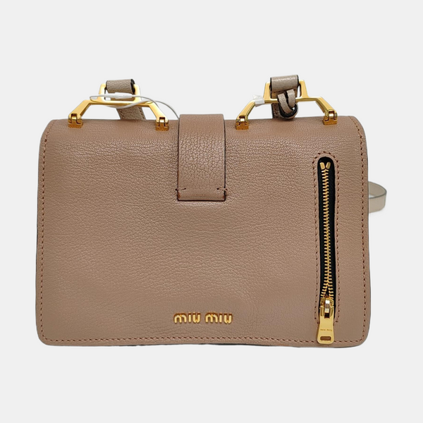 Calfskin Tote Bag Beige