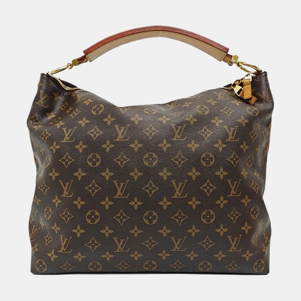 SULLY MM Monogram Coated Canvas Brown
