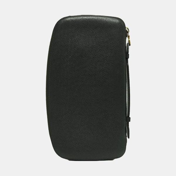 Calfskin Clutch Green
