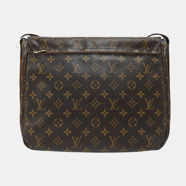 VINTAGE BEAUBOURG Monogram Coated Canvas Brown