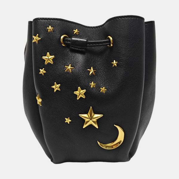 Calfskin Bucket Bag Black