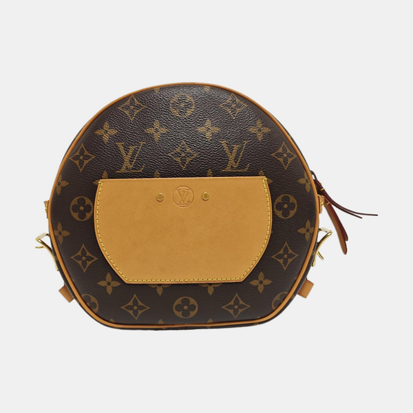 BOITE CHAPEAU MM Monogram Coated Canvas Brown