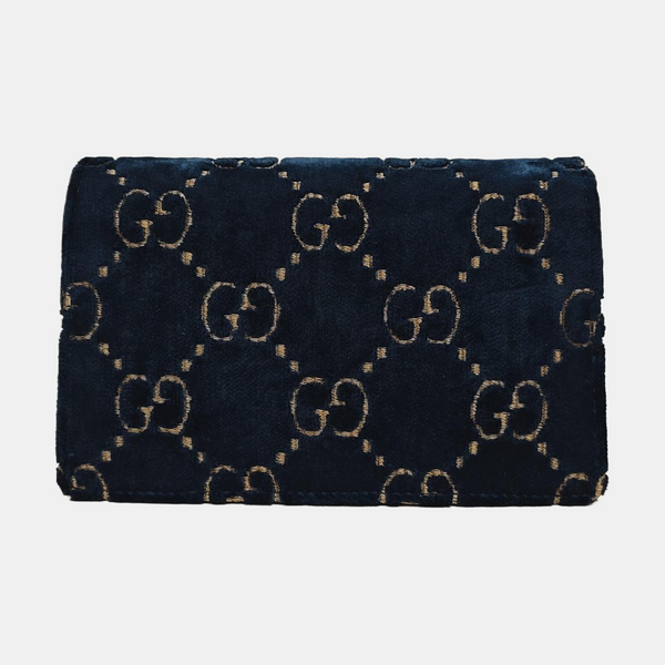 Dionysus Super Mini Monogram Velvet Green
