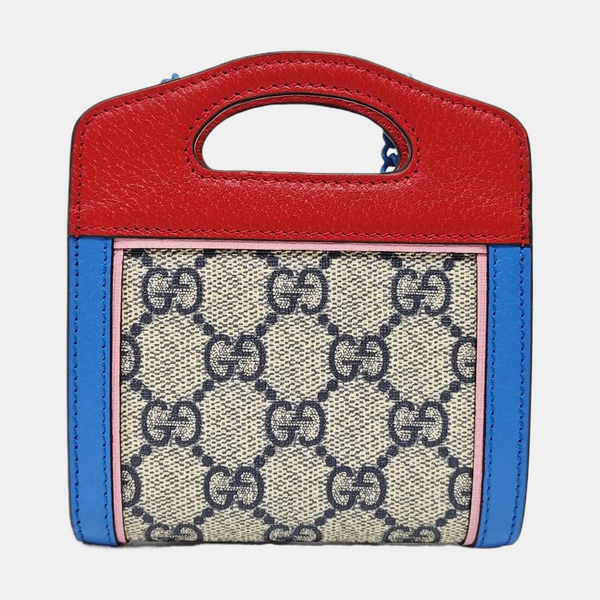 Quilted Coated Canvas Tote Bag Beige