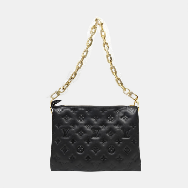 COUSSIN PM Lambskin Black