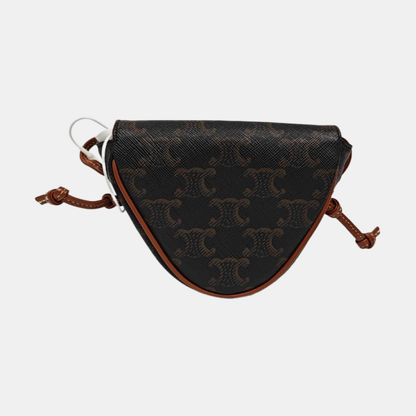 TRIANGLE Coated Canvas Brown