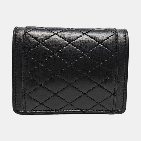 GABY Quilted Lambskin Black