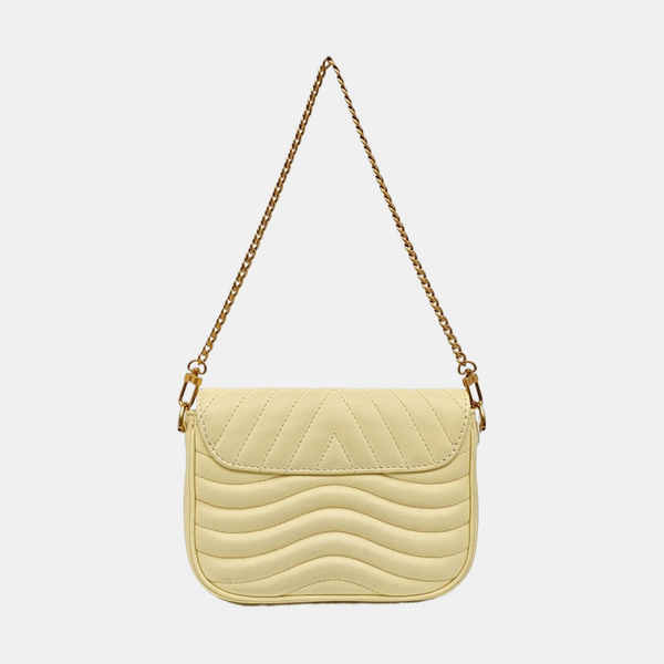 NEW WAVE Quilted Calfskin Yellow