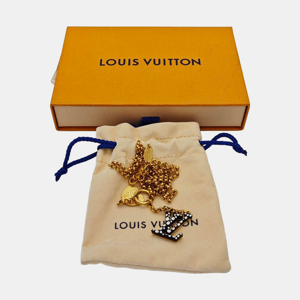 LV ICONIC Metal Gold Necklace