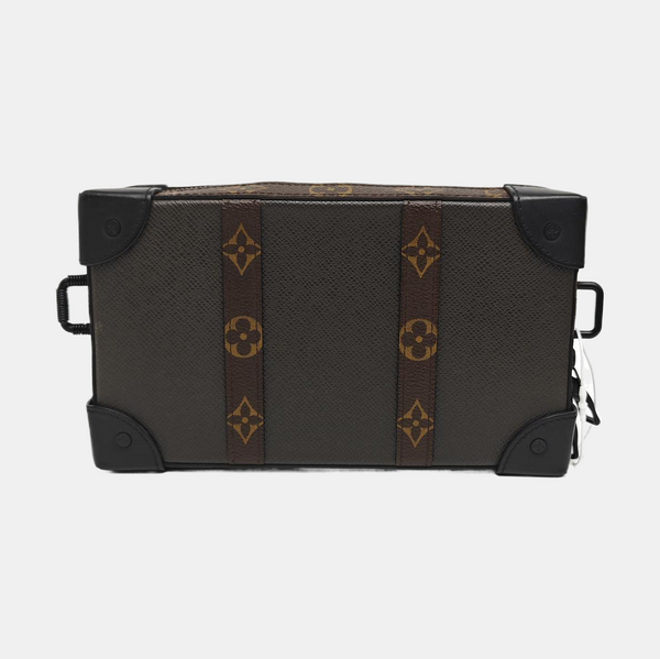 WALLET TRUNK Monogram Calfskin Gray
