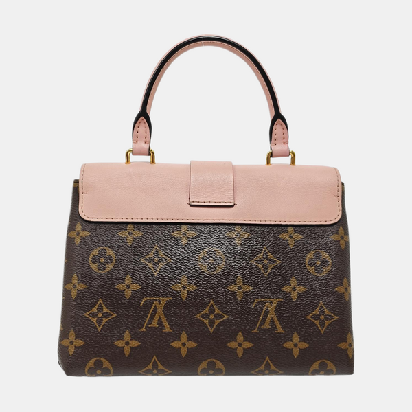 LOCKY BB Monogram Coated Canvas Pink