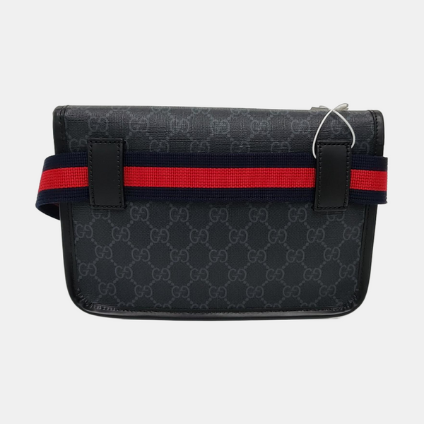 Neo Vintage Monogram Coated Canvas Black