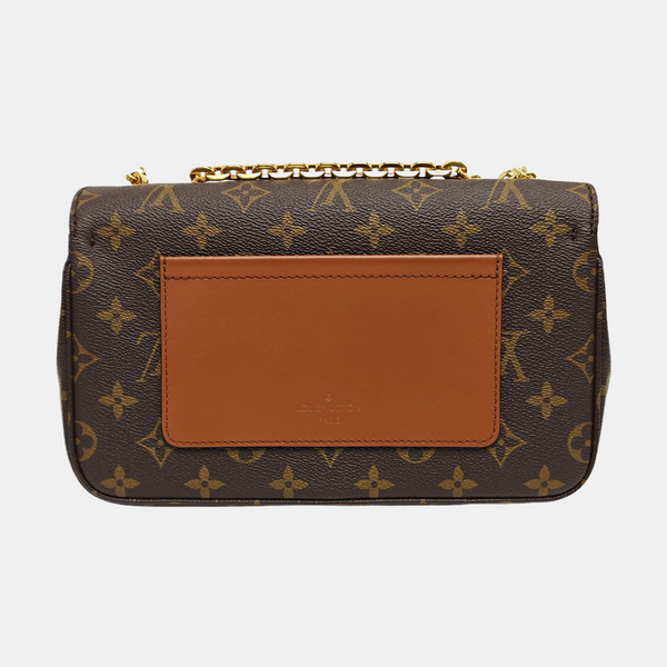 MARCEAU Monogram Coated Canvas Brown