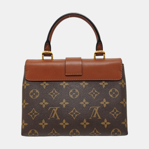 LOCKY BB Monogram Coated Canvas Brown