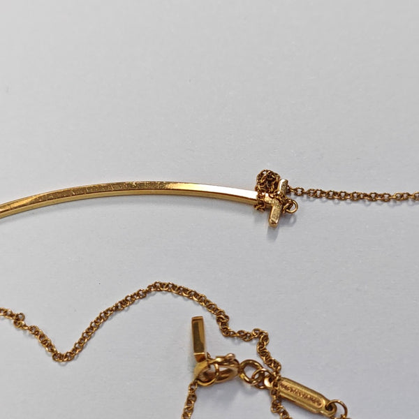 Tiffany T 18k Rose Gold Necklace