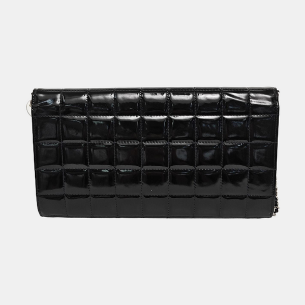 CHOCOLATE BAR Patent Leather Black