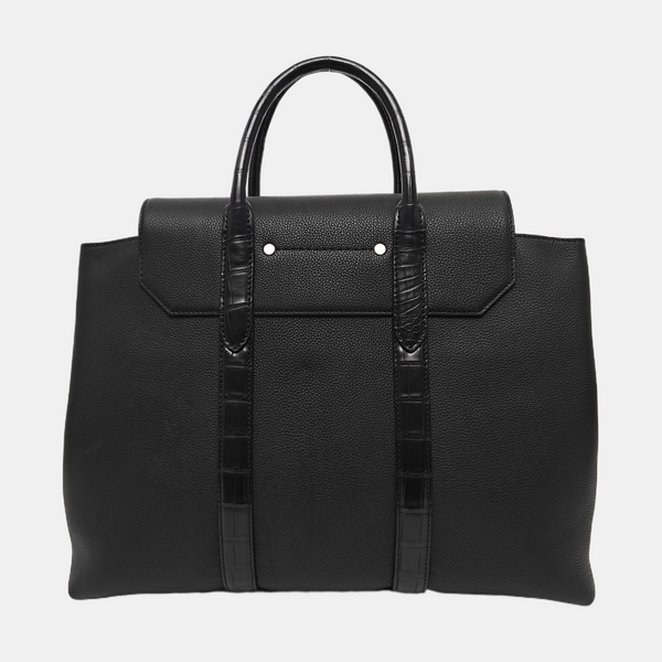 GEORGES MM Calfskin Black