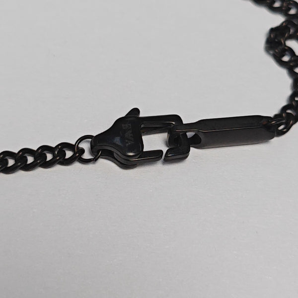 Stainless Steel Black Necklace