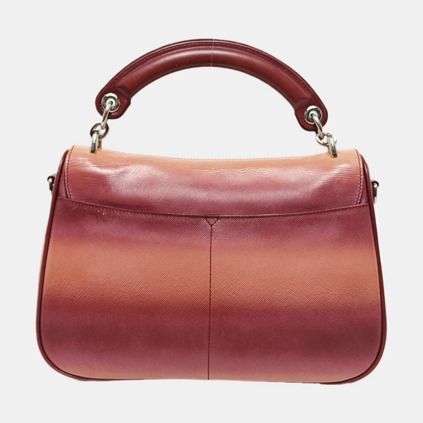 Authenticated pre-owned Be Dior Medium Calfskin Red - Shoulder Bag at Looply