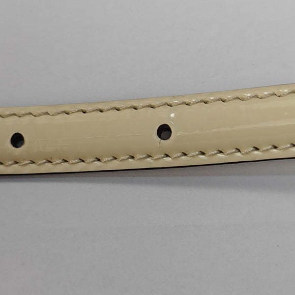Leather Belt White